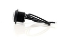 Side marker / LED position light white 12-24V diam.29 mm