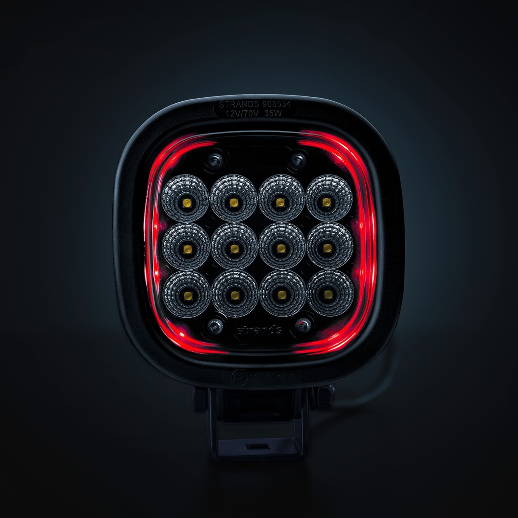 President 2.0 LED work light 25W - red position light