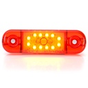 Slim position light orange 12 LED's