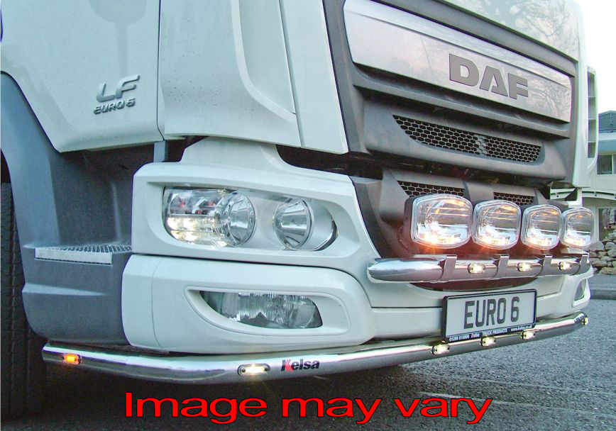 (ALU) (DLA10/W) LoBar Daf LF Euro 6 with white led