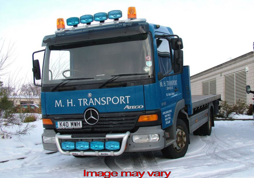 HiBar Aluminum - Mercedes B Atego/Axor 815-2540 Sleep Cab