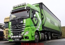 Alu. LoBar Oranje led MB Actros MP4 Giga, Big & StreamSpace