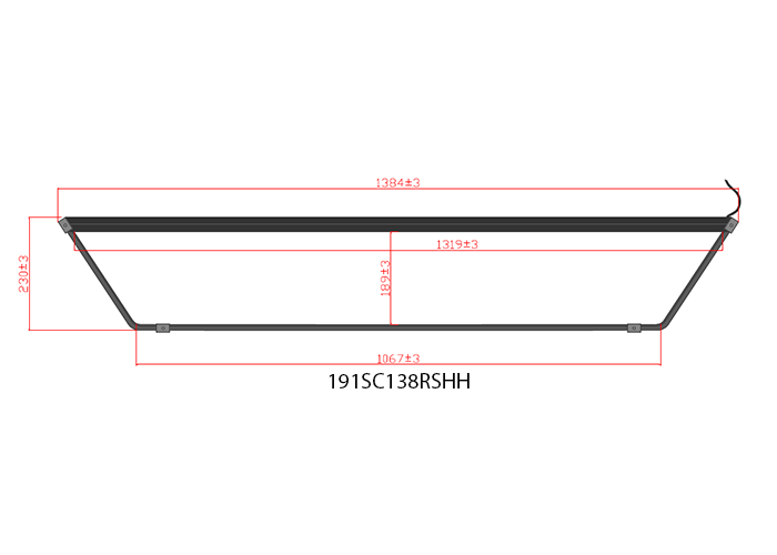 Nedking Ultra Thin LED Truck Sign - Scania NextGen R/S Highline (138) - Orange