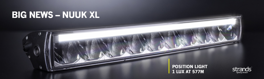 Nuuk XL Led Bar with Position Light