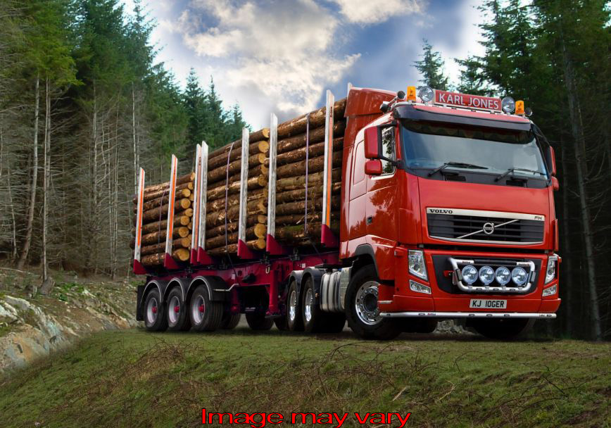 LoBar Aluminum Volvo FM/FH2&3 - 7 Amber LED