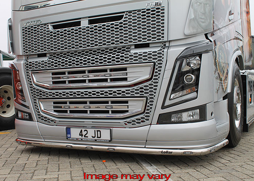 LedBar St. Steel Volvo FH4 - 3 Amber LED