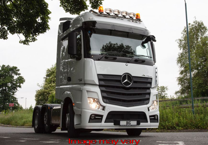 HiBar Aluminum - Mercedes B Actros MP4 BigSpace 2011+ - Drop-Down 