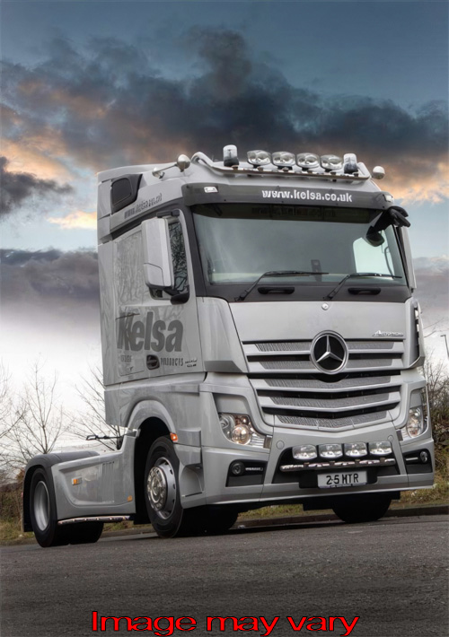 HiBar Aluminum - Mercedes B Actros MP4 StreamSpace 2.5 - Wide