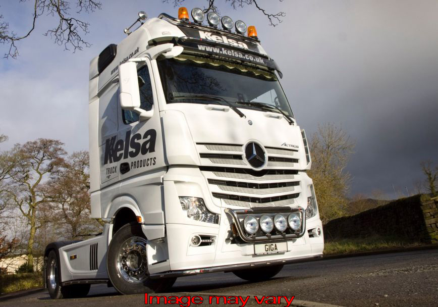 HiBar St. Steel - Mercedes B Actros MP4 GigaSpace 2011+ - Drop-Down 