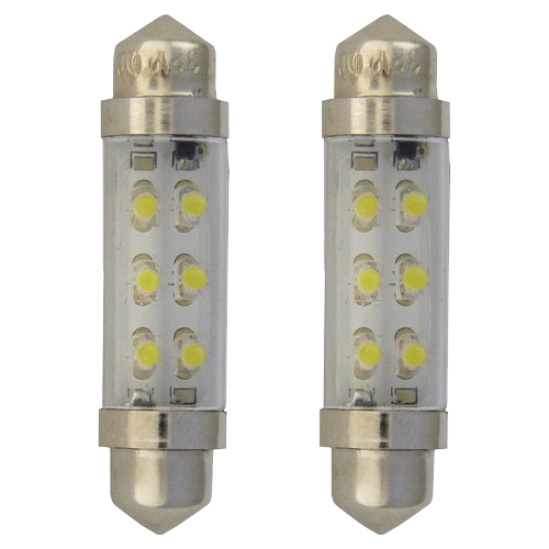 SV8.5 6 LED's (2 Pc's) - White