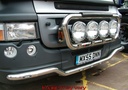 LoBar St. Steel Scania R1 LAGE BUMPER - 5 Amber LED