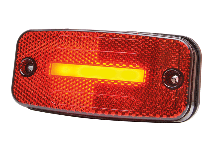 LED side marker light red "One line" - 820131