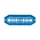 LED strobe 12/24V - orange/blue