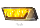 DUO LED position light + strobe for fog lamp Scania R/S NextGen from 2023