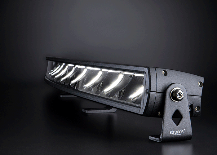 ARCUM LED Work Light Bar Curved 220W with Position Light