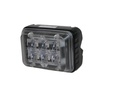 Strobe Light Orange 6 x 3 W Led's + Bracket