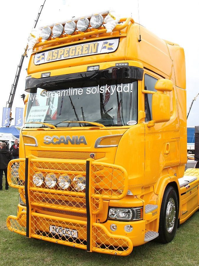 XL Sun Visor Scania Streamline