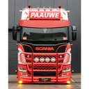 Sun Visor Scania Next Generation - Round Bottom - 2 Lightholes