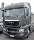 MAN TG-A/TGX XLX Wide cabin, medium high roof. Sun Visor "With mounting kit"