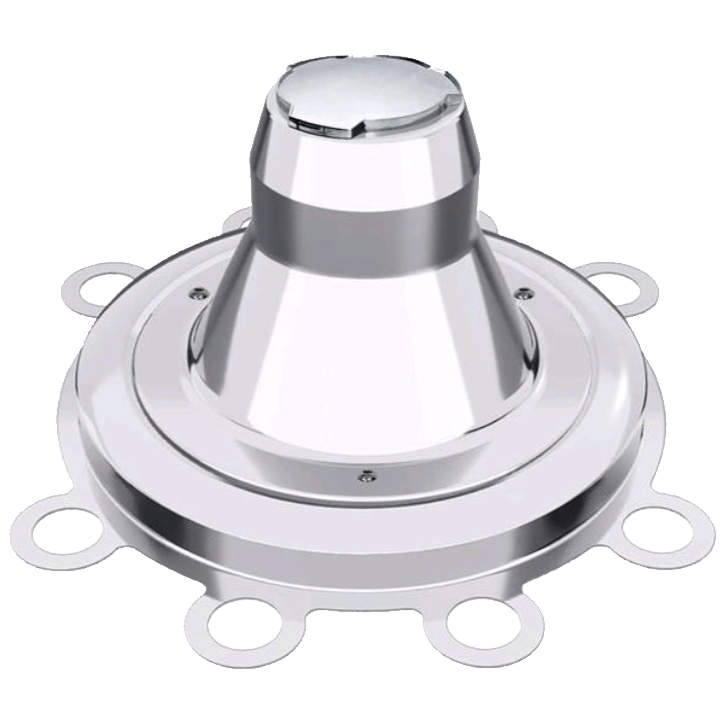 Stainlesss Steel Hub Pot 22.5" for Scania - 225S-CAP