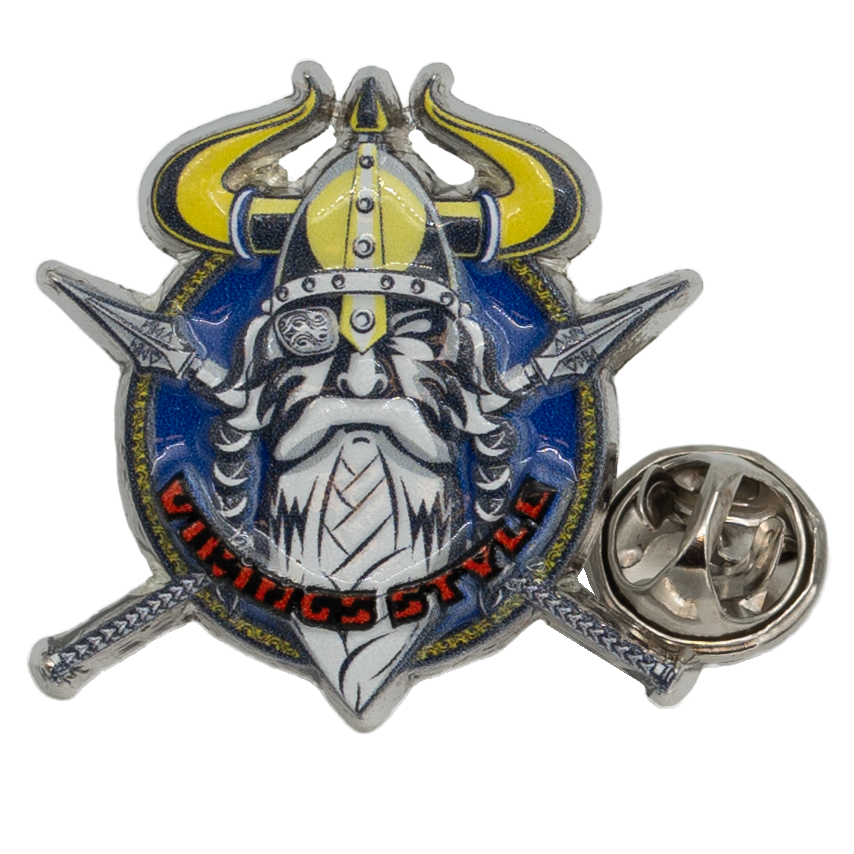 Pin - Viking Style Round