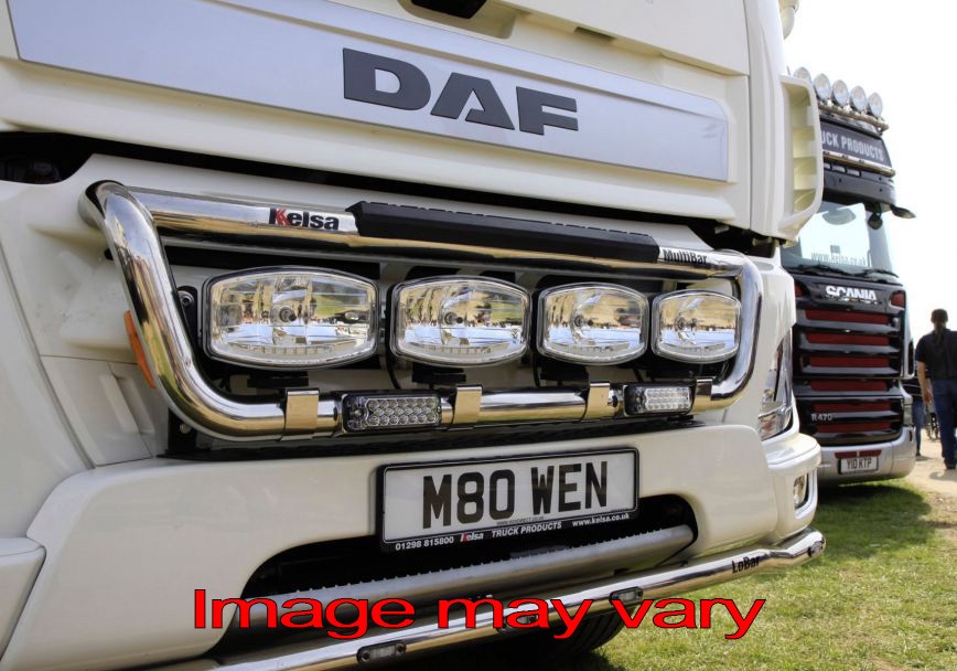 Alu. MultiBar for Daf CF Euro6 Construction Bumper