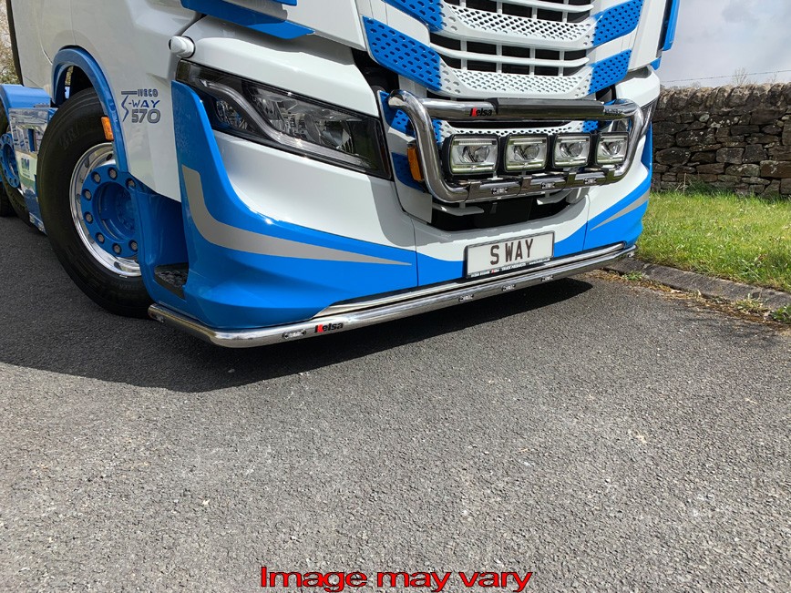 (ILA20/W) (ALU) LoBar - Iveco S-WAY with White LED