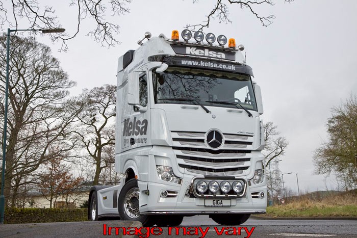 EuroBar Edelstahl - Mercedes B Actros MP4 Big- & GigaSpace, 2011+