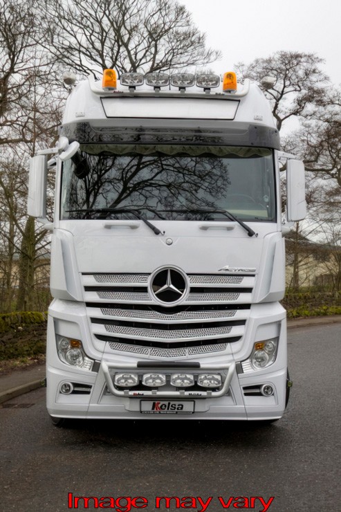 HiBar Aluminum - Mercedes B Actros MP4 GigaSpace 2011+ - Drop-Down