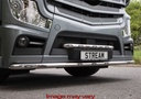 St. Steel LedBar 3 amber led MB Actros Giga/Big and StreamSpace