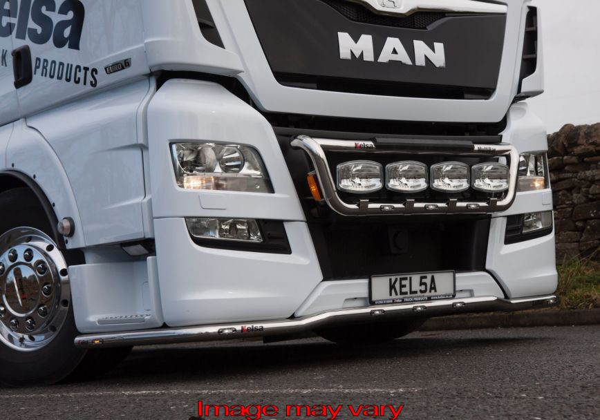 St. Steel LoBar MAN TGX EURO 6 with 11 amber led