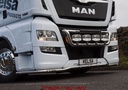 LoBar Edelstahl mit 7 gelben LEDs - MAN TGX Euro6 