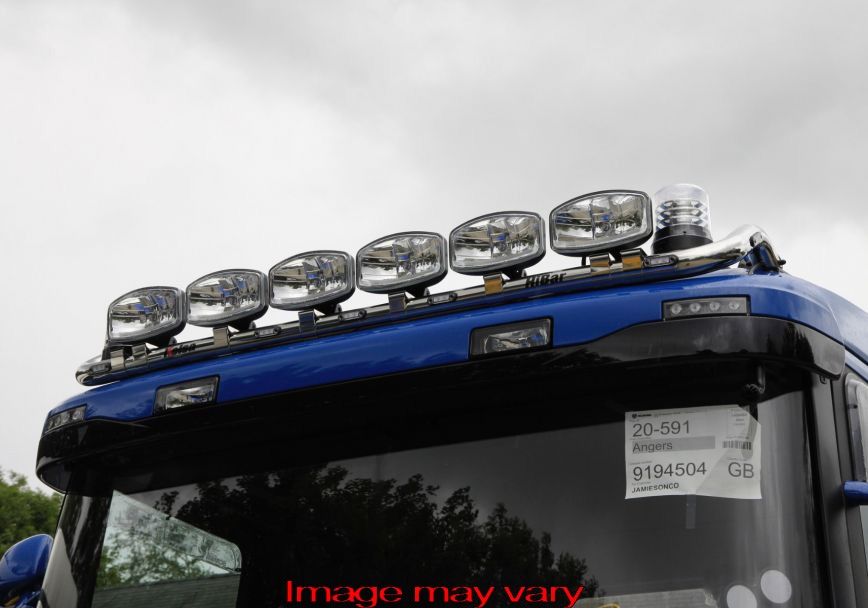 HiBar Edelstahl - Scania 4/R-Serie mit Schlafkabine