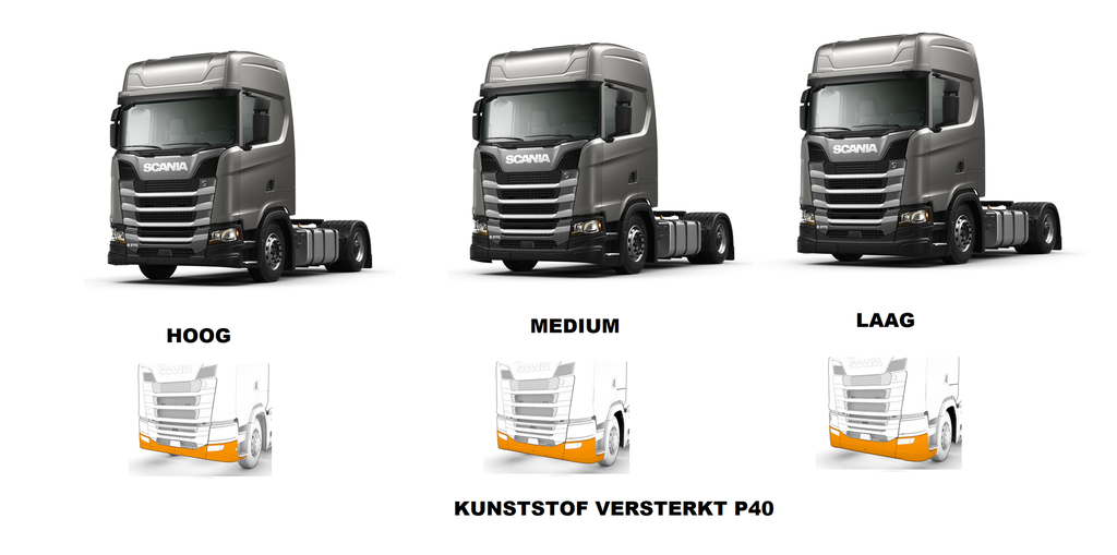 (ALU) (SLA23/A) HIGH P40 Bumper LoBar - Scania R/S NextGen