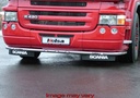 LoBar St. Steel - Scania R Serie (Until 11-2009 ) Low Bumper - 5 White & 2 Amber LED