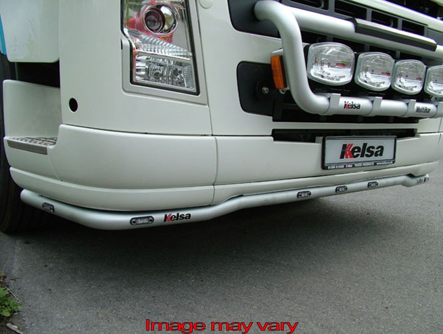 LoBar Aluminum Volvo FM/FH AF 2002 MET SPOILER - 5 White en 2 Amber LED