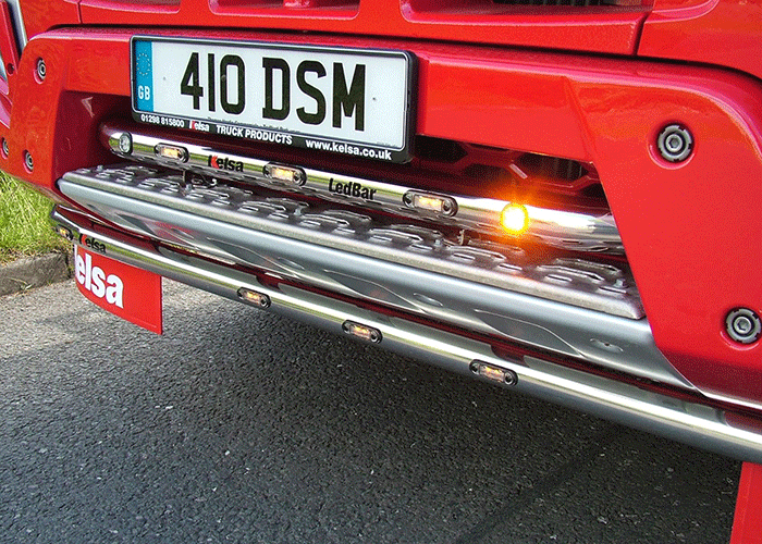 LedBar St. Steel - Volvo FMX Euro 6 - 3 White LED