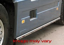 SideBars Edelstahl mit 5 gelben LEDs- Volvo FH4/FM2/3 Euro 6 2002+ 3800mm Radstand