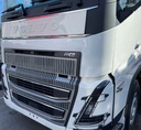 Front panel Volvo FH 5 + word VOLVO -  AD4407 ABS plastic - VOLVO WINTER WHITE 1103 Incl. double side adhesive tape