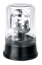 AEB "595" 24V rotating beacon - White / clear lens