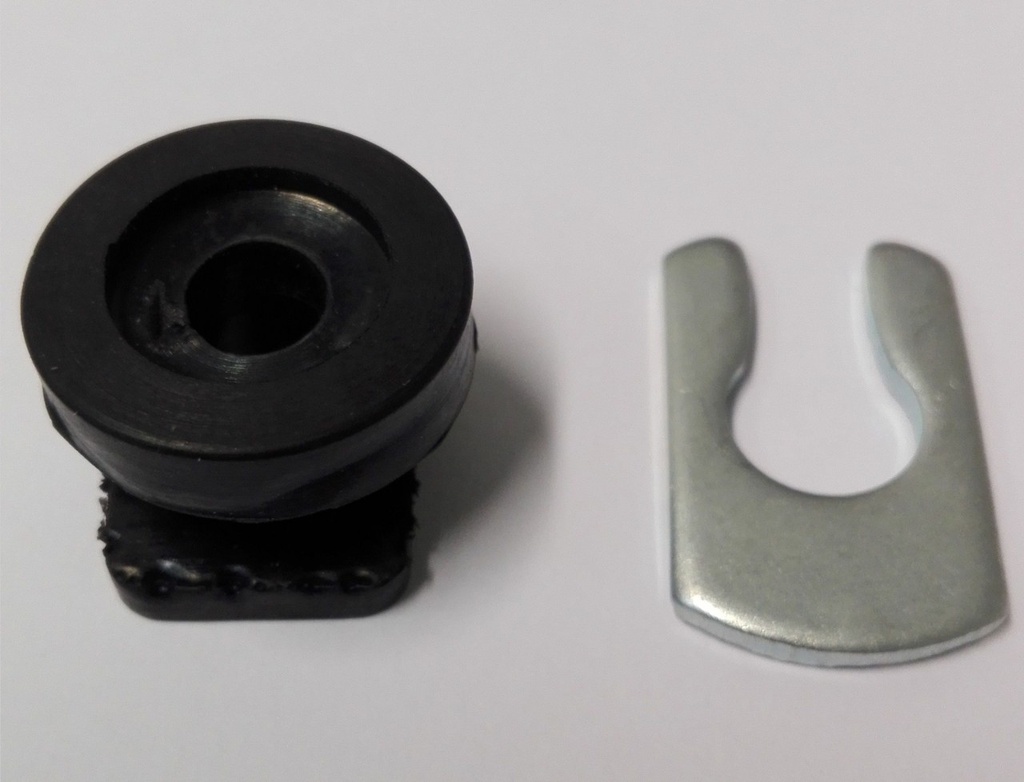 Lock Ring Rubber Mounting Block 19.5"