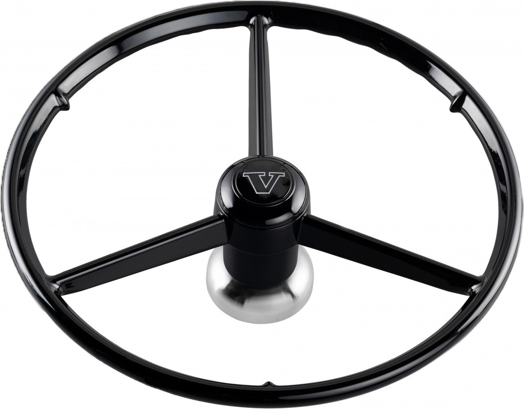 3-Spoke Steering wheel Black Volvo FH4/FH4B