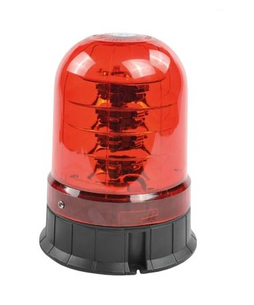 LED Beacon Red Glass 12-24V