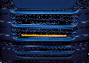 Frontgrill kit Scania NextGen Siberia Night Guard single row 32"