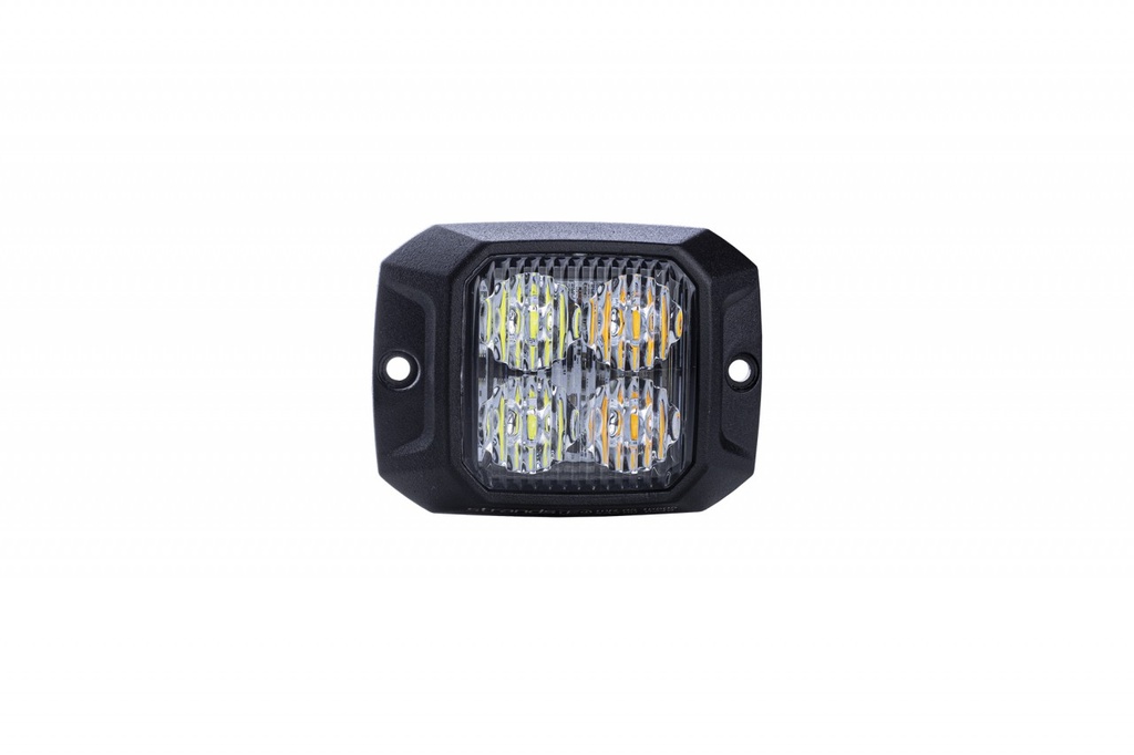 DOPPELTE STROBE LEUCHTE 4 LED, 10-32V DC