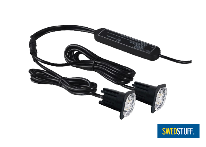 Swedstuff LED STROBE LEUCHTE DUO 2X10W