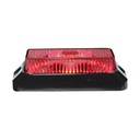 3-LED "HP FLASH" Strobe/Warning Light Red 12-24V | 98x29x41mm 