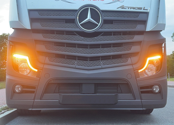 Mercedes Actros MP5 LED-Einheit, gelb tbv