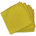 Set (5 Pieces) Microfibre Cloths - Yellow