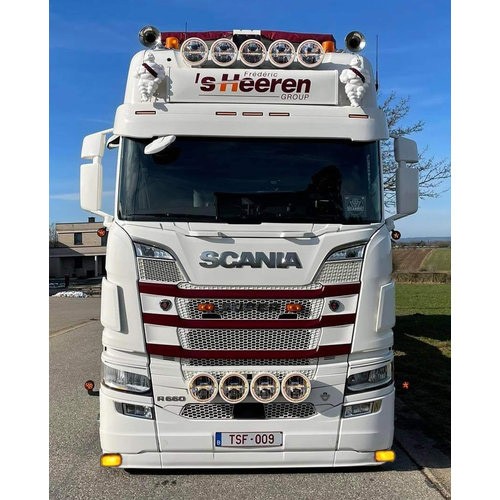 Bumper Spoiler Scania Next Generation - Type 5 - Low Bumper - Talmu Yellow